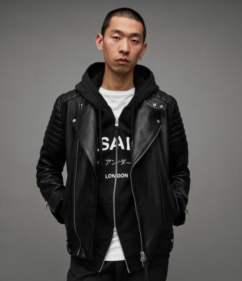 商品割引ALLSAINTS オールセインツ ダブルライダースジャケット 羊革 レディース ジャケット・アウター