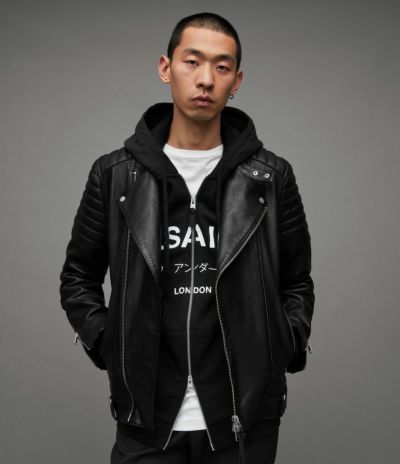 WICK LEATHER BIKER JACKET | オールセインツ 公式オンラインストア