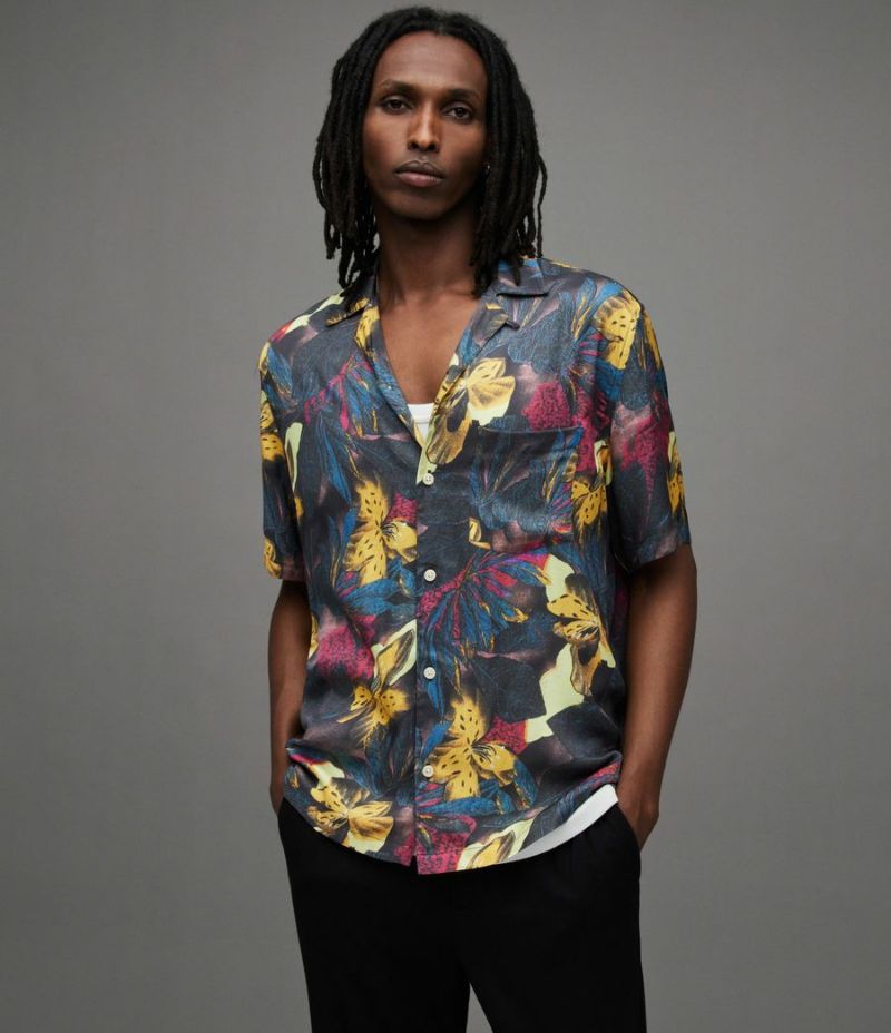 GOLDBERG TROPICAL PRINT SHORT SLEEVE SHIRT | オールセインツ 公式