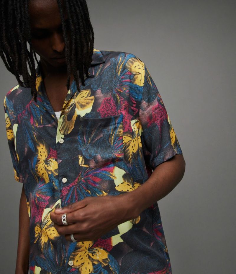 GOLDBERG TROPICAL PRINT SHORT SLEEVE SHIRT | オールセインツ 公式