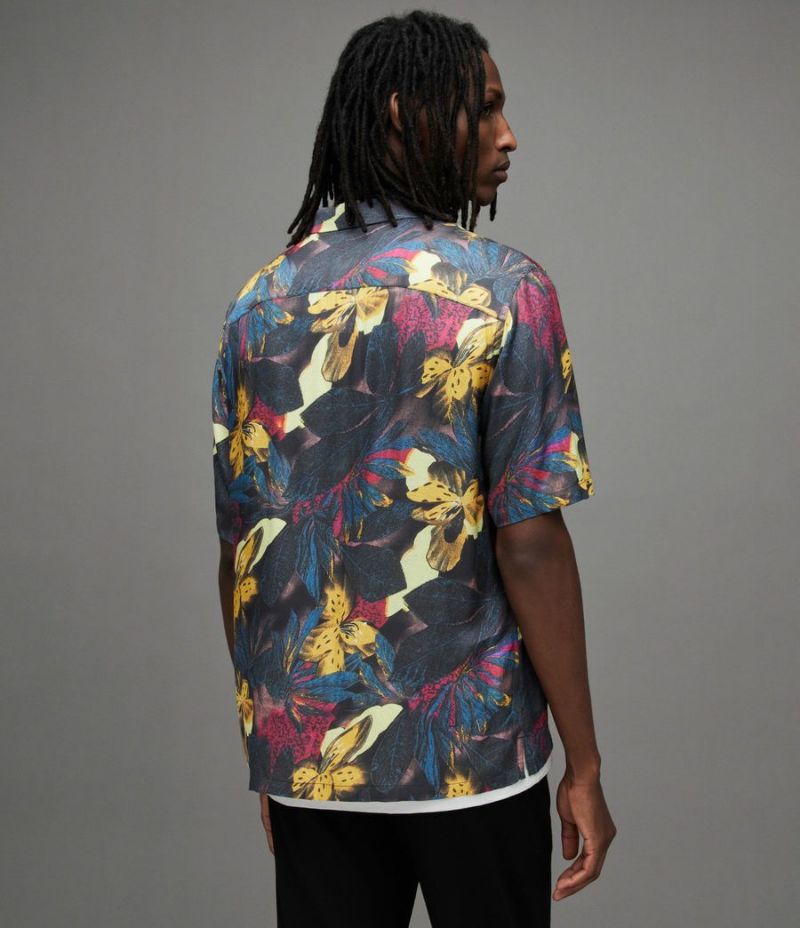 GOLDBERG TROPICAL PRINT SHORT SLEEVE SHIRT | オールセインツ 公式