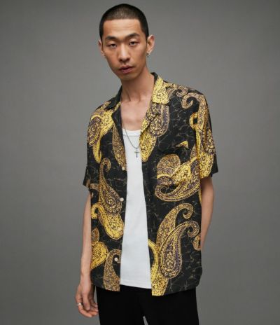 GOLDBERG TROPICAL PRINT SHORT SLEEVE SHIRT | オールセインツ 公式