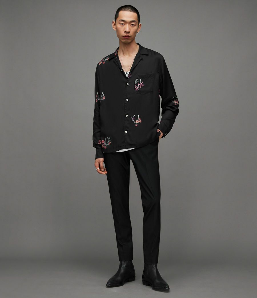 GOOD LUCK HORSESHOE PRINT RELAXED SHIRT | オールセインツ 公式 