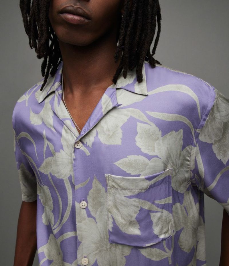 JARDIN FLORAL PRINT SHORT SLEEVE SHIRT | オールセインツ 公式