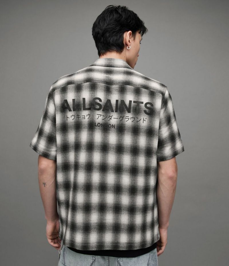 ALL SAINTS オールセインツ アロハシャツ ペーズリー ほぼ新品 XL