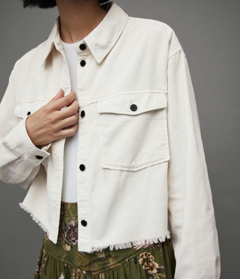 ZIVA CORDUROY SHIRT JACKET | オールセインツ 公式オンラインストア