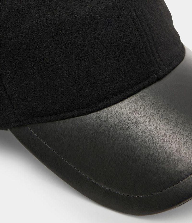 WOOL LEATHER BASEBALL CAP | オールセインツ 公式オンラインストア