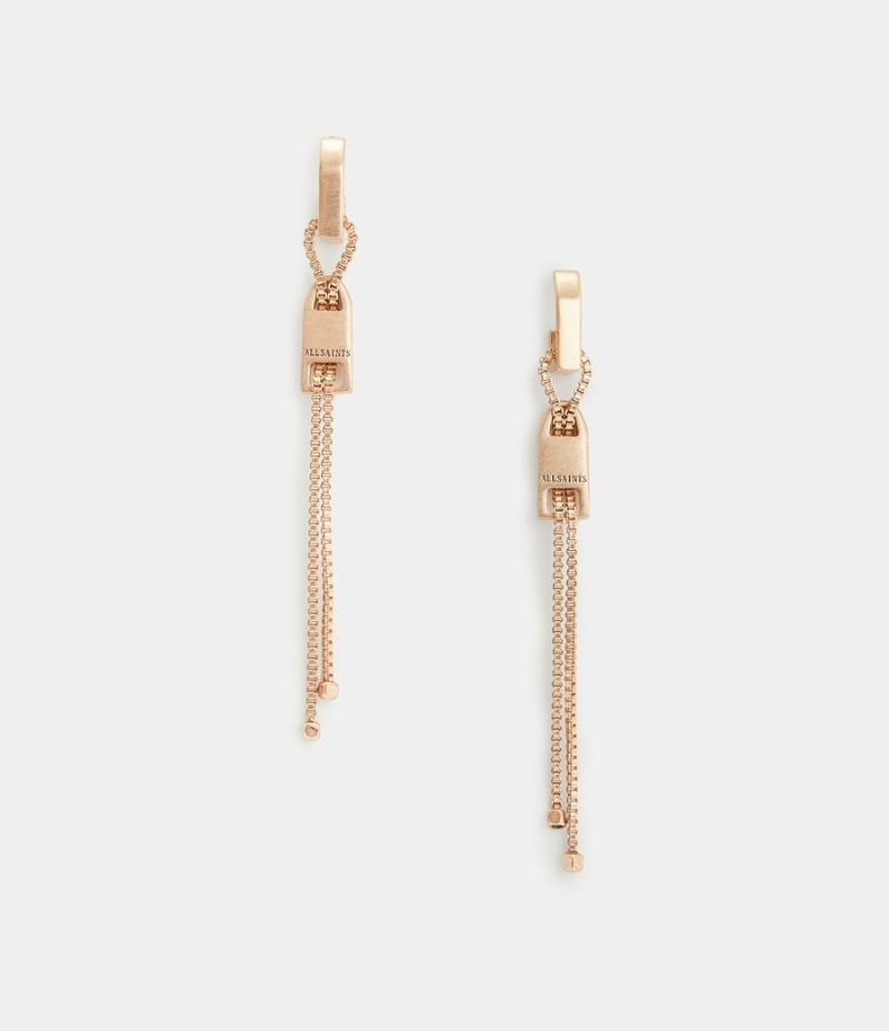 ZOSIA CHAIN GOLD-TONE EARRINGS | オールセインツ 公式オンラインストア