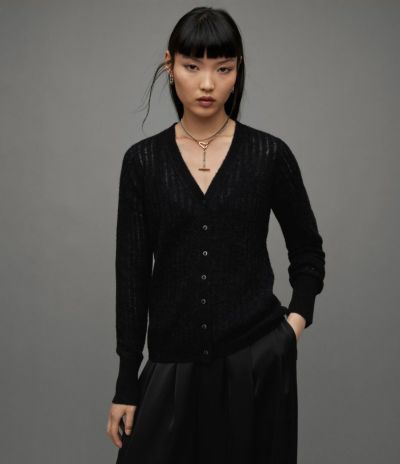 PIRATE WATERFALL CASHMERE CARDIGAN | オールセインツ 公式オンライン