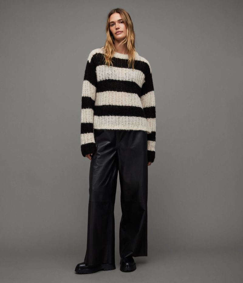 BRITT STRIPED CHUNKY LOOSE STITCH JUMPER | オールセインツ 公式