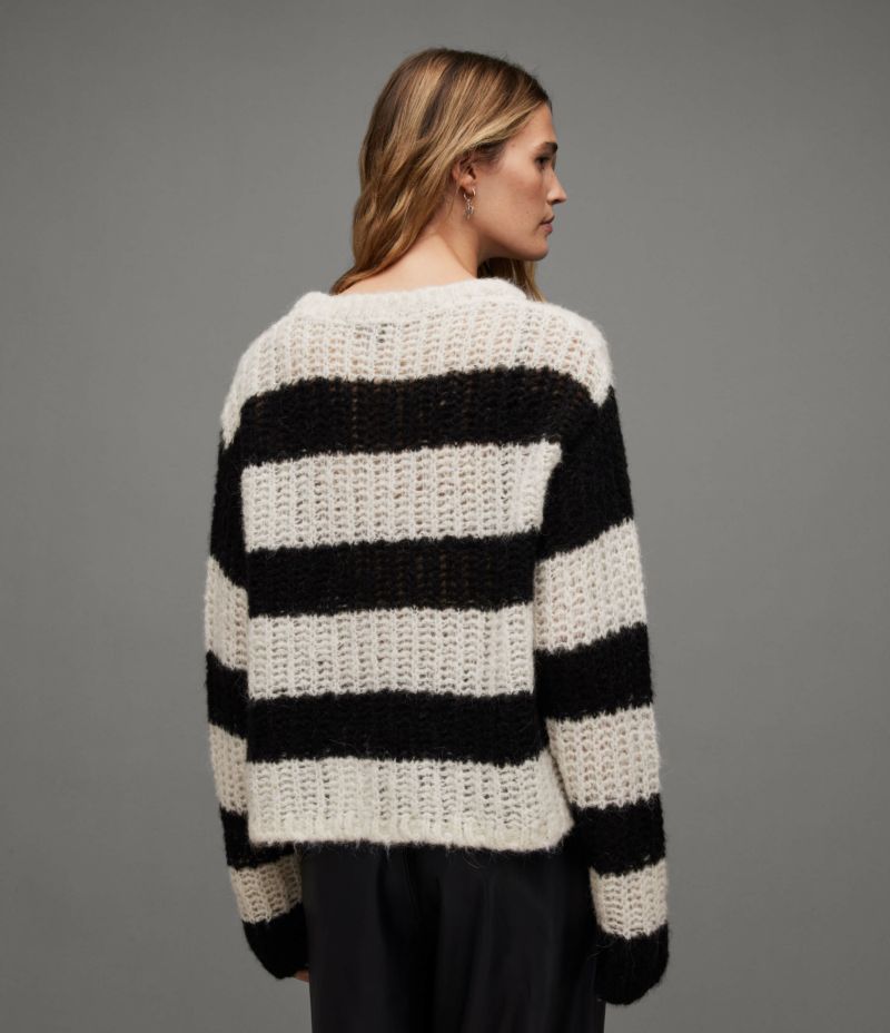 BRITT STRIPED CHUNKY LOOSE STITCH JUMPER | オールセインツ 公式