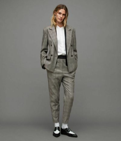 EELLE DOUBLE BREASTED LIGHTWEIGHT BLAZER | オールセインツ 公式