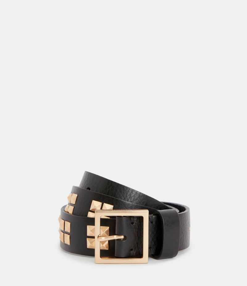 ALEXIA STUDDED LEATHER BELT | オールセインツ 公式オンラインストア