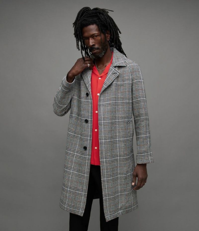 FINNEGAN LARGE SCALE CHECK RELAXED COAT | オールセインツ 公式