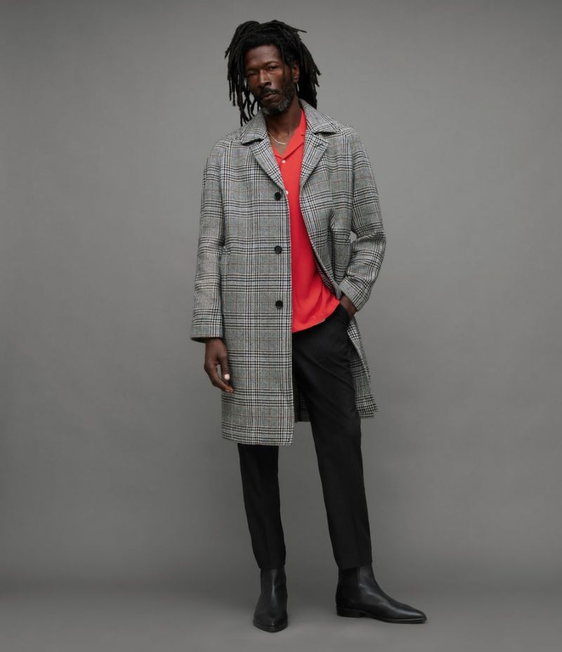 FINNEGAN LARGE SCALE CHECK RELAXED COAT | オールセインツ 公式