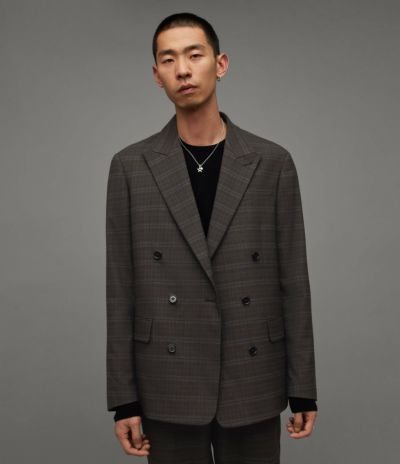 BERKLEY CONTRAST STRIPED OPEN CARDIGAN | オールセインツ 公式