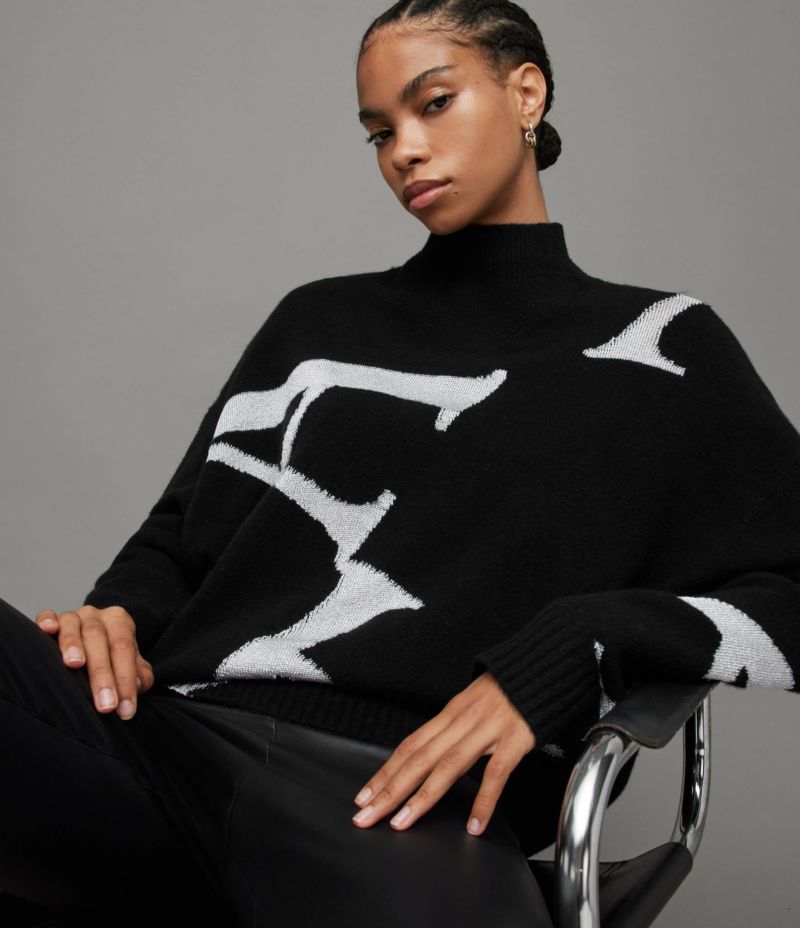 ニット+セーター All Saints - KARLA SHIRT JUMPER ニットウェア | オールセインツ 公式オンラインストア