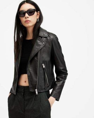 LUNA LEATHER BIKER JACKET | オールセインツ 公式オンラインストア