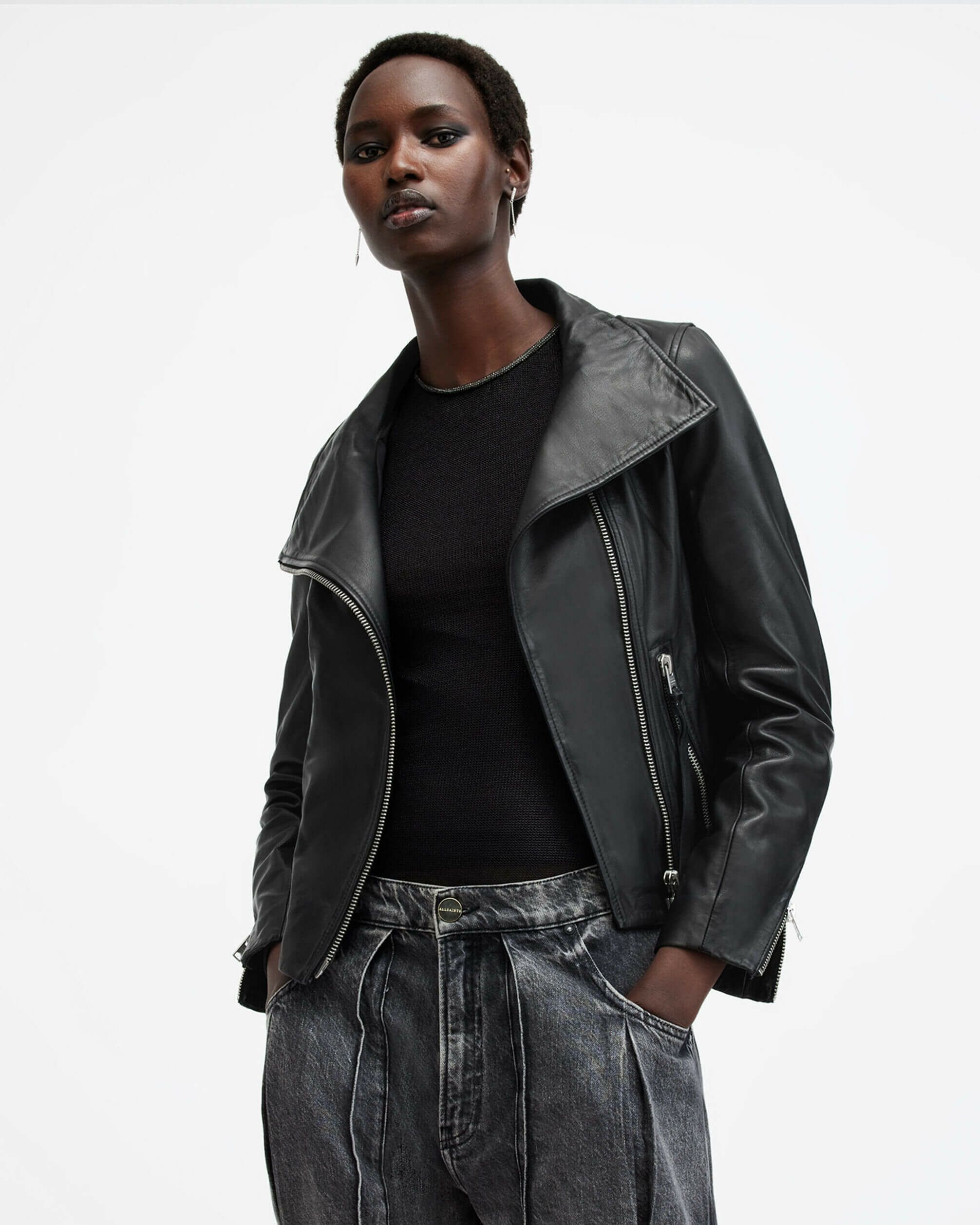 値下げ】ALLSAINTS オールセインツバイカーレザージャケット