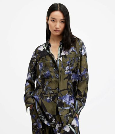 CHARLI CASCADE SHIRT | オールセインツ 公式オンラインストア