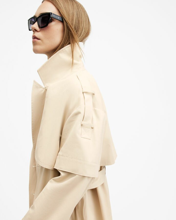 【専用品】ALLSAINTS オールセインツ トレンチ コート UK8 ALLSAINTS（オールセインツ） トレンチコート コート HENDRY RELAXED