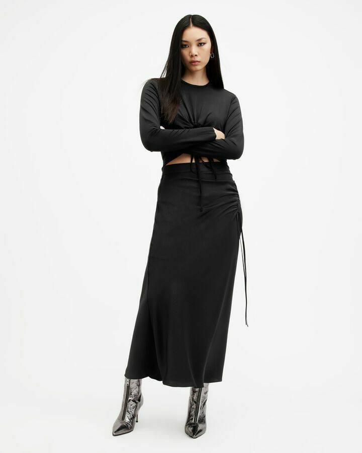 Ririnです☆【美品】ALLSAINTS(オールセインツ)スカート ALLSAINTS（オールセインツ）の「ASTA HELIGAN SKIRT | ASTA
