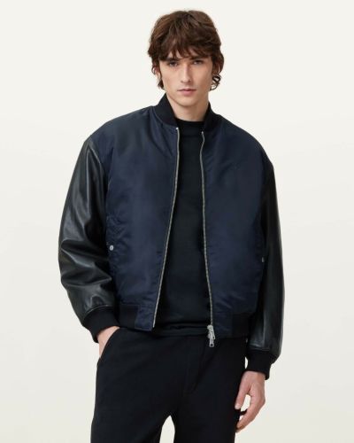 allsaints 定価10万 LEATHER JACKET M オールセインツ allsaints 定価10万 LEATHER JACKET M オールセインツ