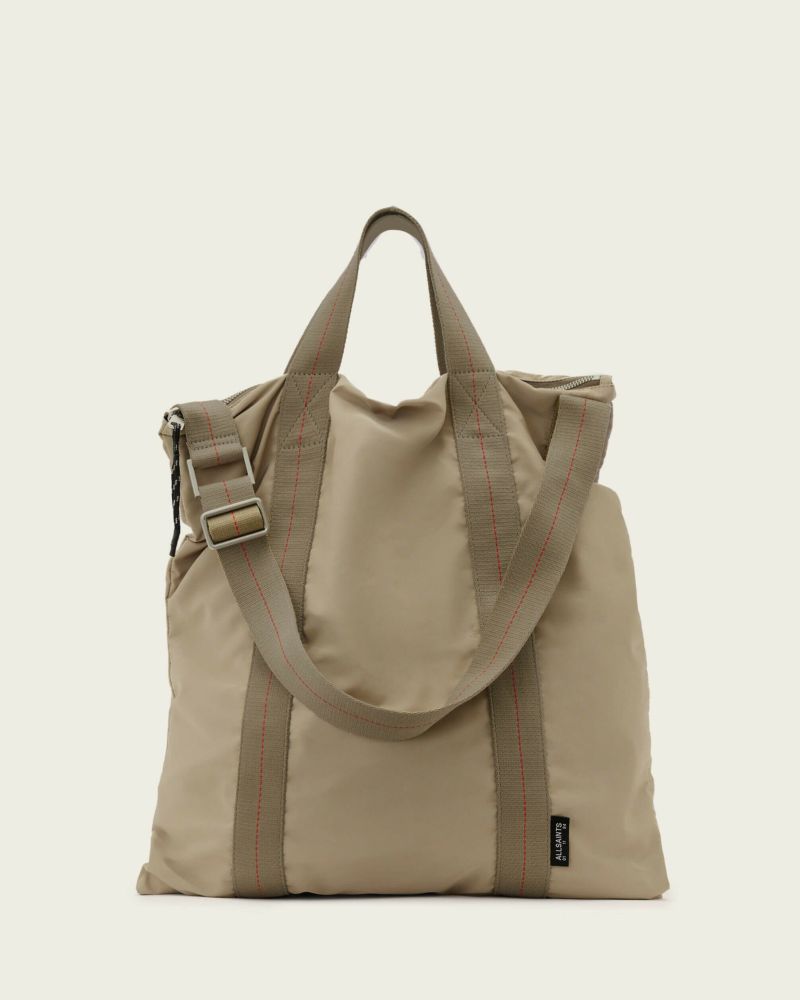 Taupe Grey Kita Backpack by AllSaints | Rent the Runway