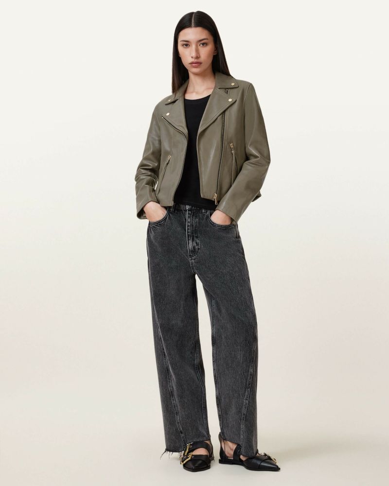 オールセインツ DALBY レザー バイカー ジャケット ダブルライダース DALBY LEATHER BIKER JACKET | DALBY レザー バイカー