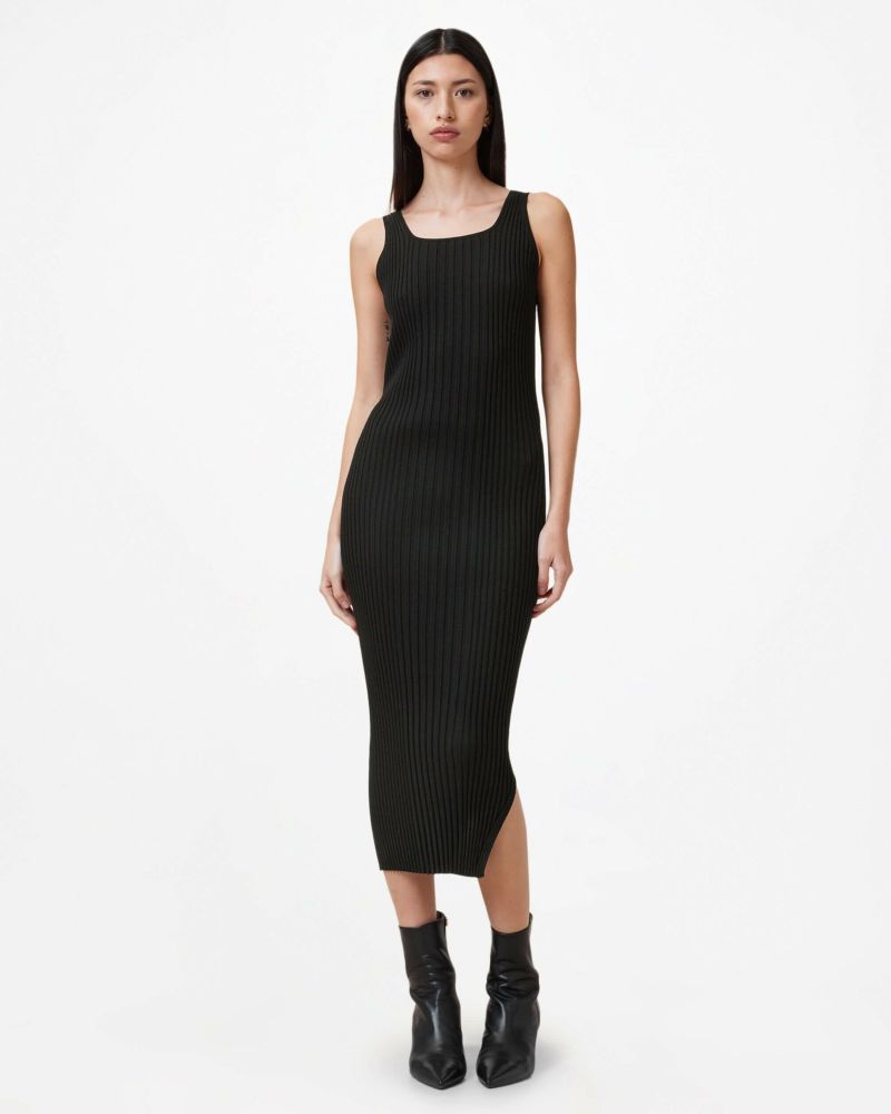 赤 花柄 長袖 ワンピース　オールセインツ allsaints ALLSAINTS（オールセインツ）の「LEONIE MELISMA DRESS | LEONIE