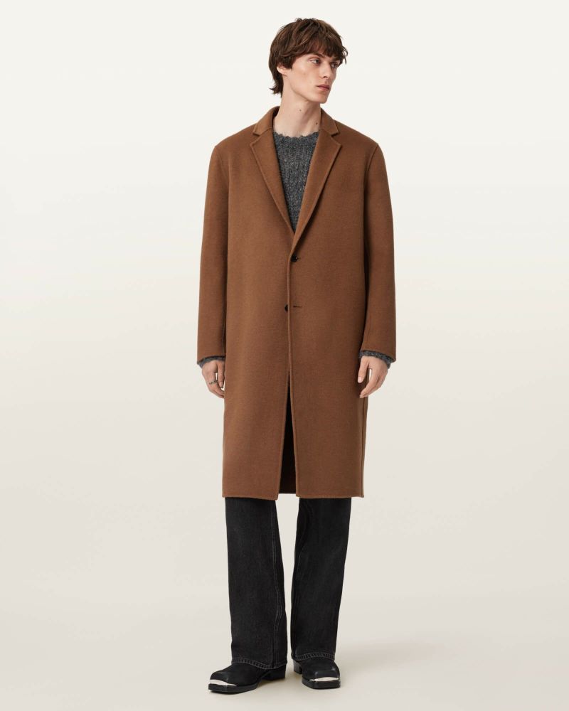 ALLSAINTS MANOR ウール コート 中古・古着通販】ALL SAINTS (オールセインツ) (M)MANOR WOOL COAT