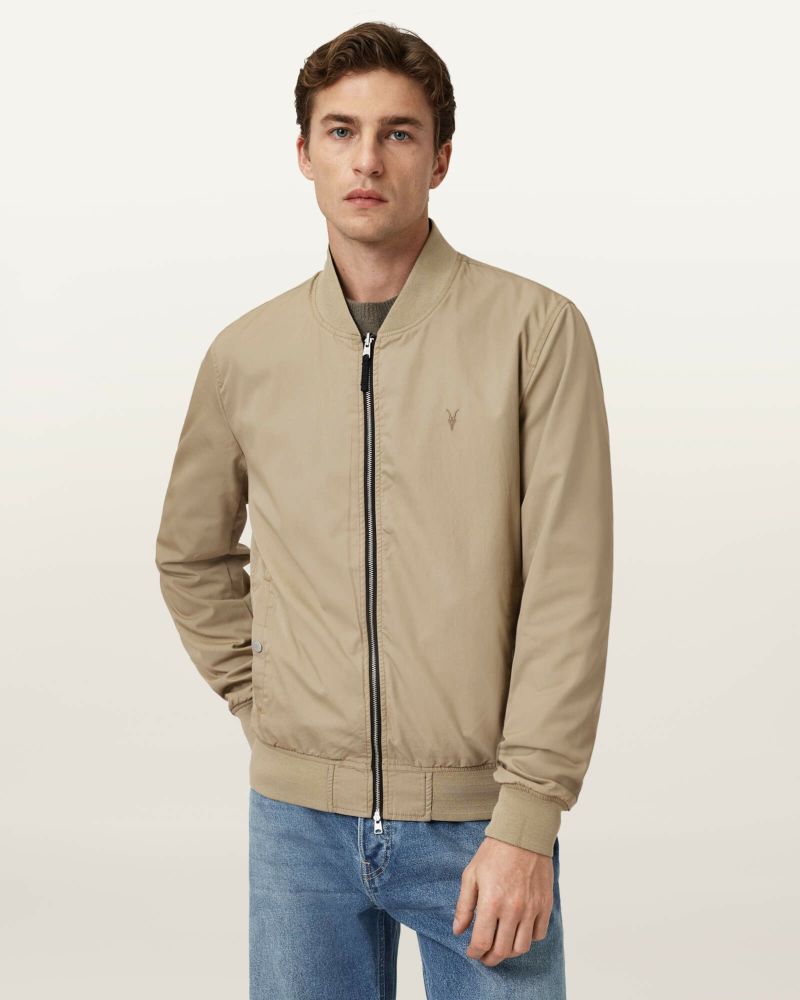 ALLSAINTS レザージャケット オリーブブラウン　オールセインツ All Saints - 良品 ALLSAINTS レザージャケット ダブル