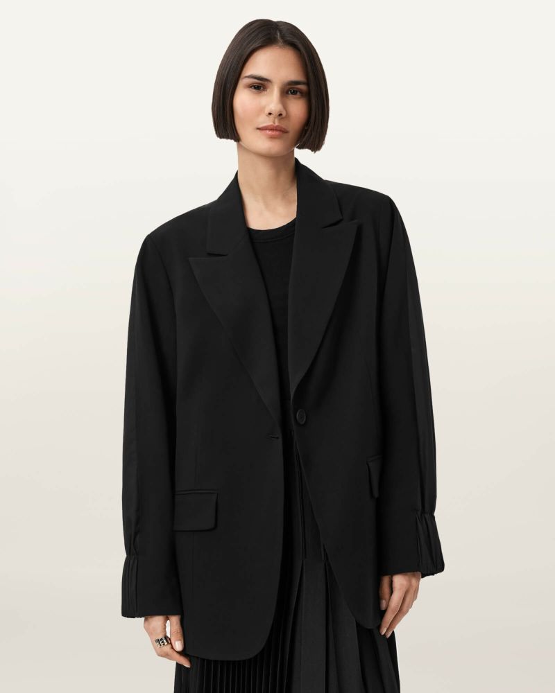 定価6万円 オールセインツ【ALL SAINTS】ヘリンボーン ウールPコートL コート＆ジャケット | オールセインツ 公式オンラインストア