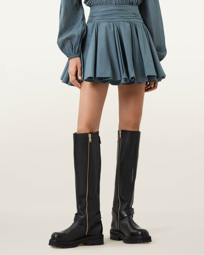 オールセインツ アシンメトリースカート ALLSAINTS（オールセインツ）の「ILIA DOT SKIRT | ILIA DOT