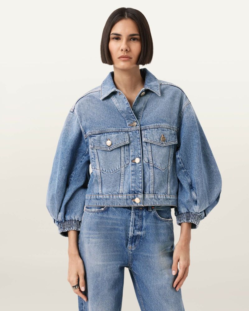 ALLSAINTS デニムシャツ カーディガン×2 XSサイズ　3点セット ALLSAINTS デニムシャツ カーディガン×2 XSサイズ 3点セット