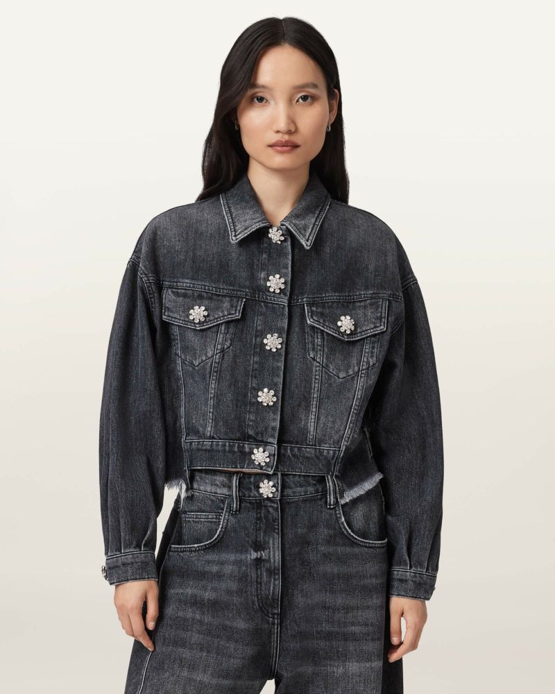 オールセインツ　デニムジャケット　UK6　S　ALLSAINTS　レディース コート＆ジャケット | オールセインツ 公式オンラインストア
