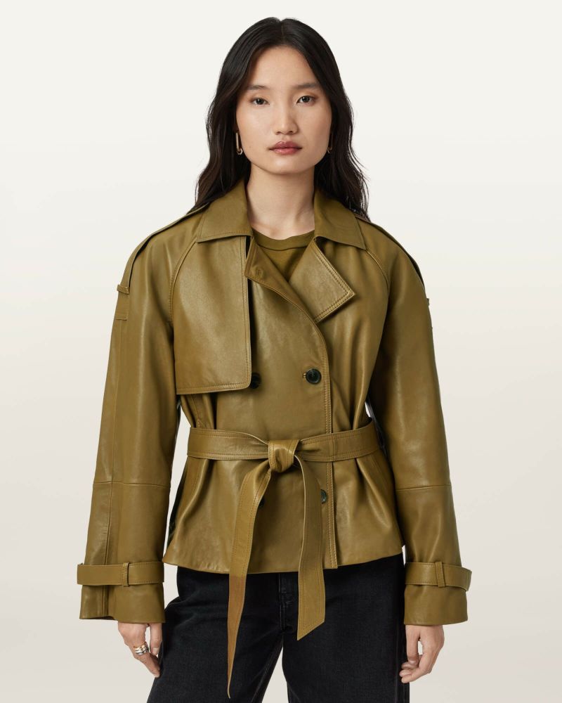 ALLSAINTS コート クリーム色 コート＆ジャケット | オールセインツ 公式オンラインストア