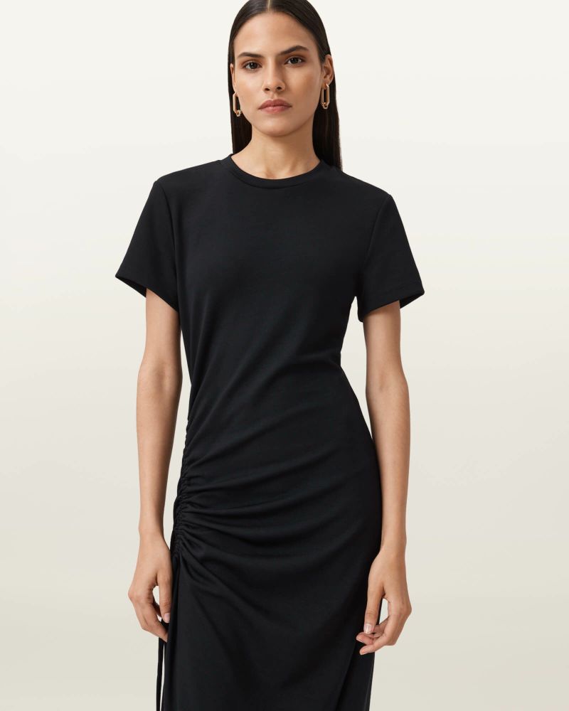 (取寄) オールセインツ レディース ミラ ドレス AllSaints women Mila Dress Black 1 MILA DRESS | オールセインツ 公式オンラインストア