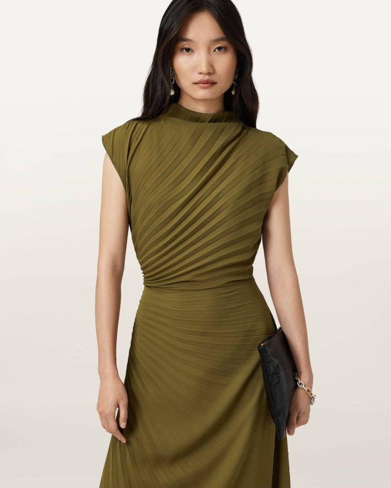新品❣️ALL SAINTSワンピース　定価の半額以下‼️ ALLSAINTS ワンピース ADELAIDE LAERTES MAXI DRESS | マキシ