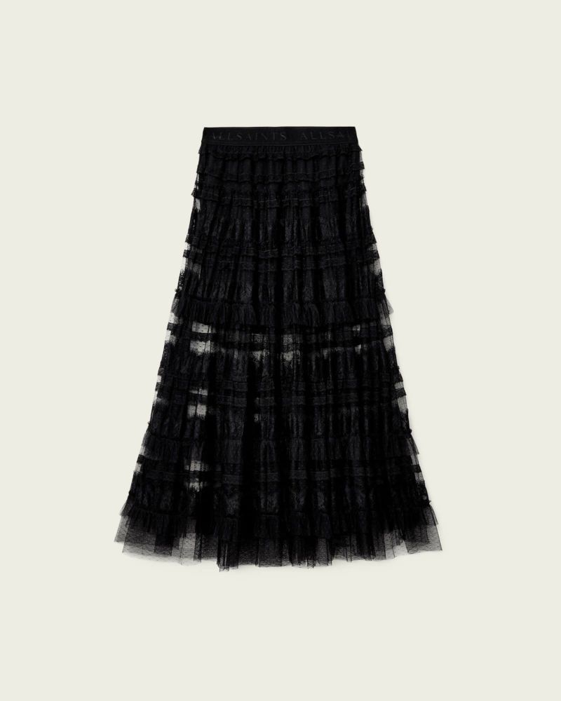 (取寄) オールセインツ レディース アライ チュール スカート AllSaints women Ally Tulle Skirt Black ARLEA TULLE SKIRT | オールセインツ 公式オンラインストア