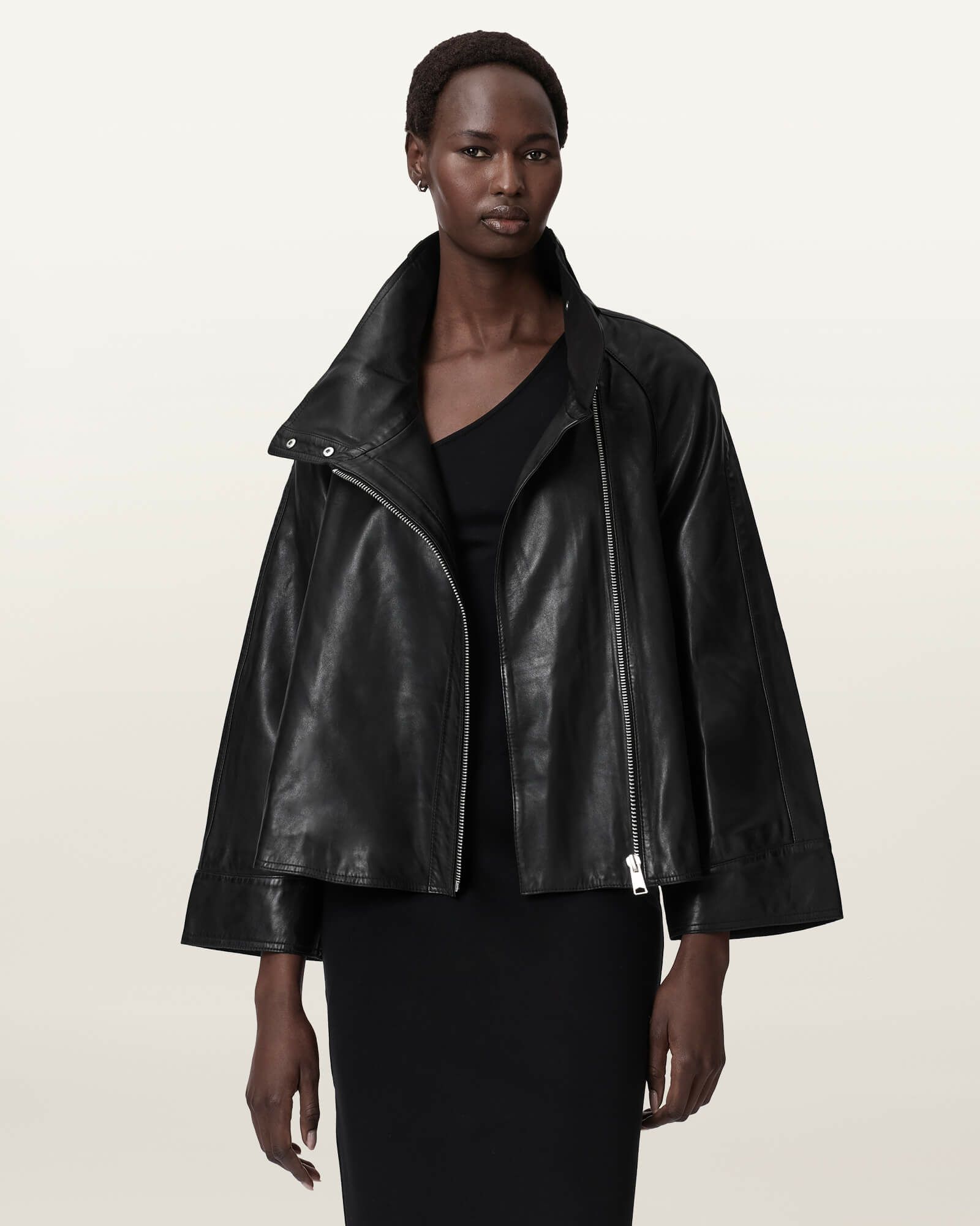 ブラックレザージャケット | オールセインツ 公式オンラインストア